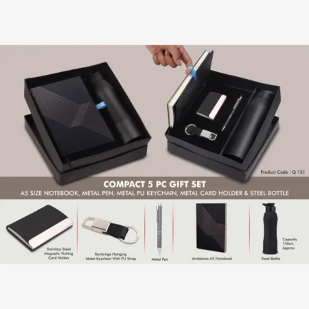 Compact 5-Piece Corporate Gift Set