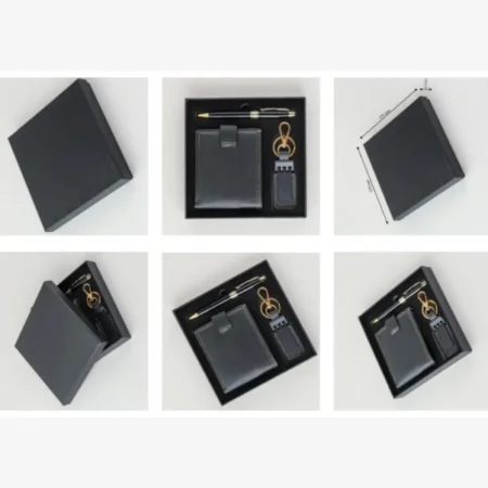 Gift set featuring a stylish wallet