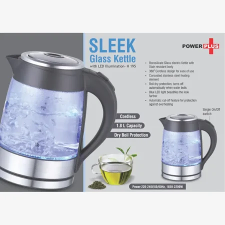 Glass kettle