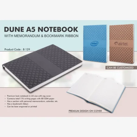 Ribbon A5 premium notebook