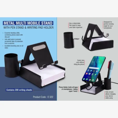 Sturdy Metal Mobile Stand