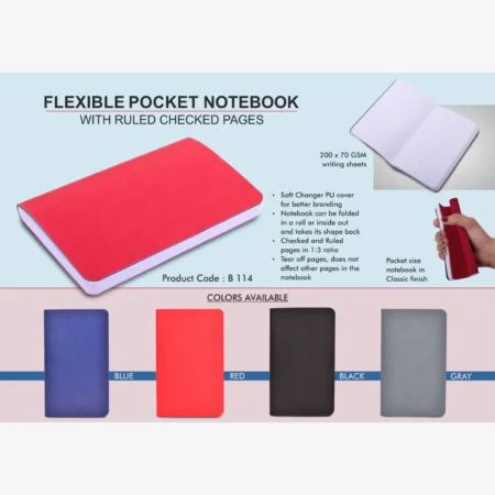 PU cover notebook