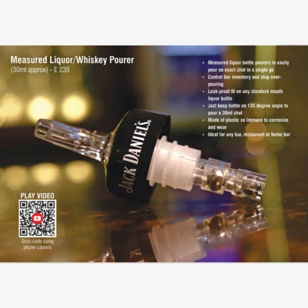 Measured Liquor/whiskey pourer