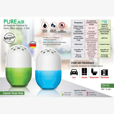 Pure Air: Gel based air