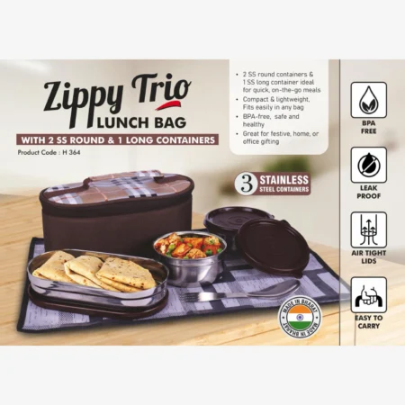 Zippy Trio: Lunch bag