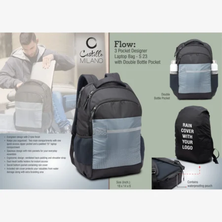 pocket Designer laptop bag