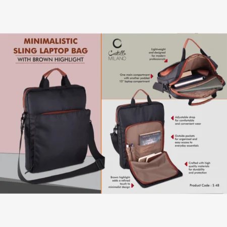Minimalistic Sling Laptop bag