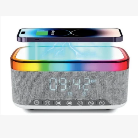 Bluetooth Speaker with Wireless Charging
